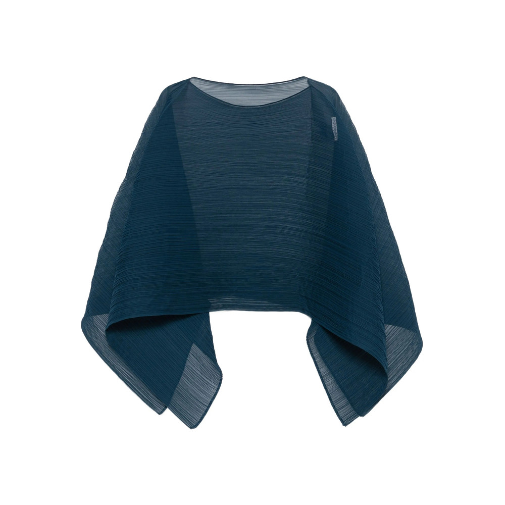 Pleats Please Pleated Poncho