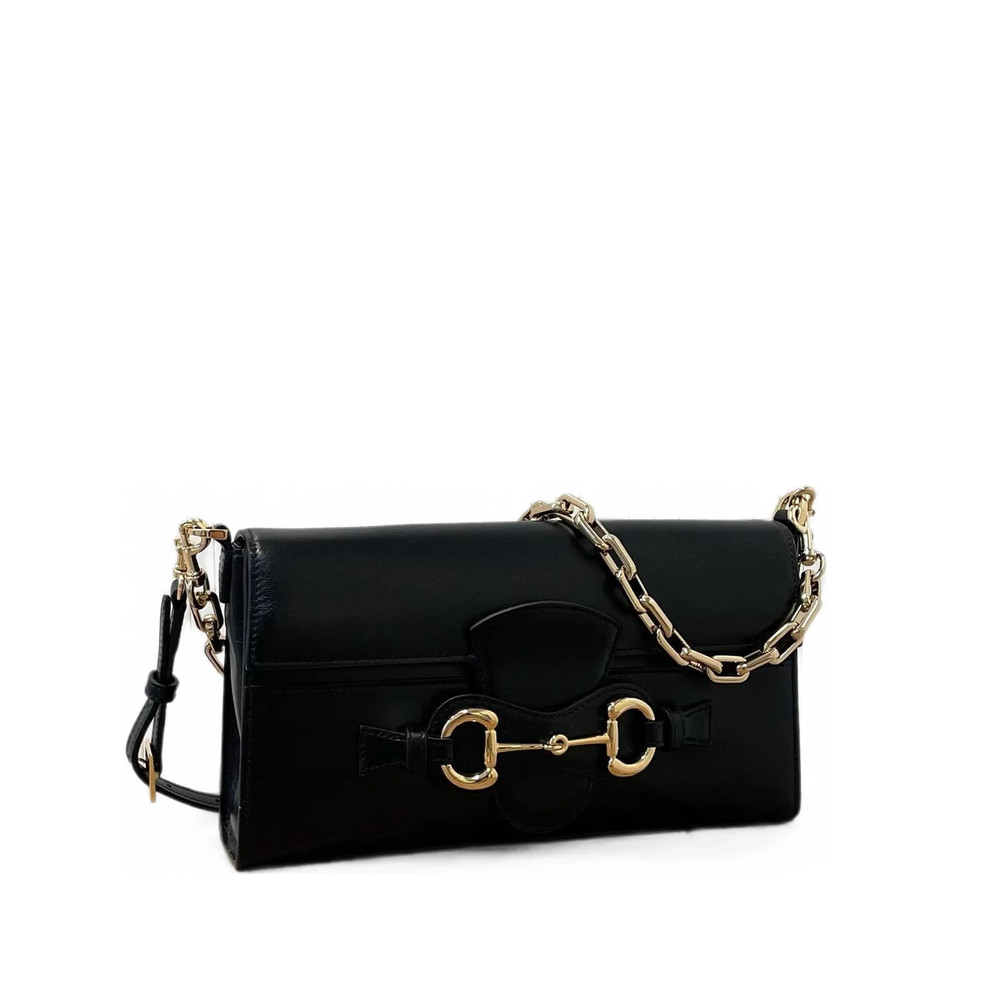 Gucci Horsebit Ristretto Medium Shoulder Bag