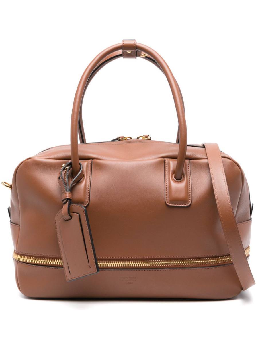 leather tote bag