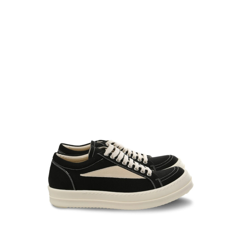 Rick Owens Drkshdw Contrast Panelled Sneakers