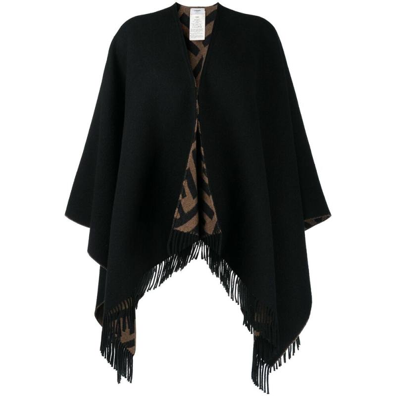 Fendi Monogram Pattern Cape