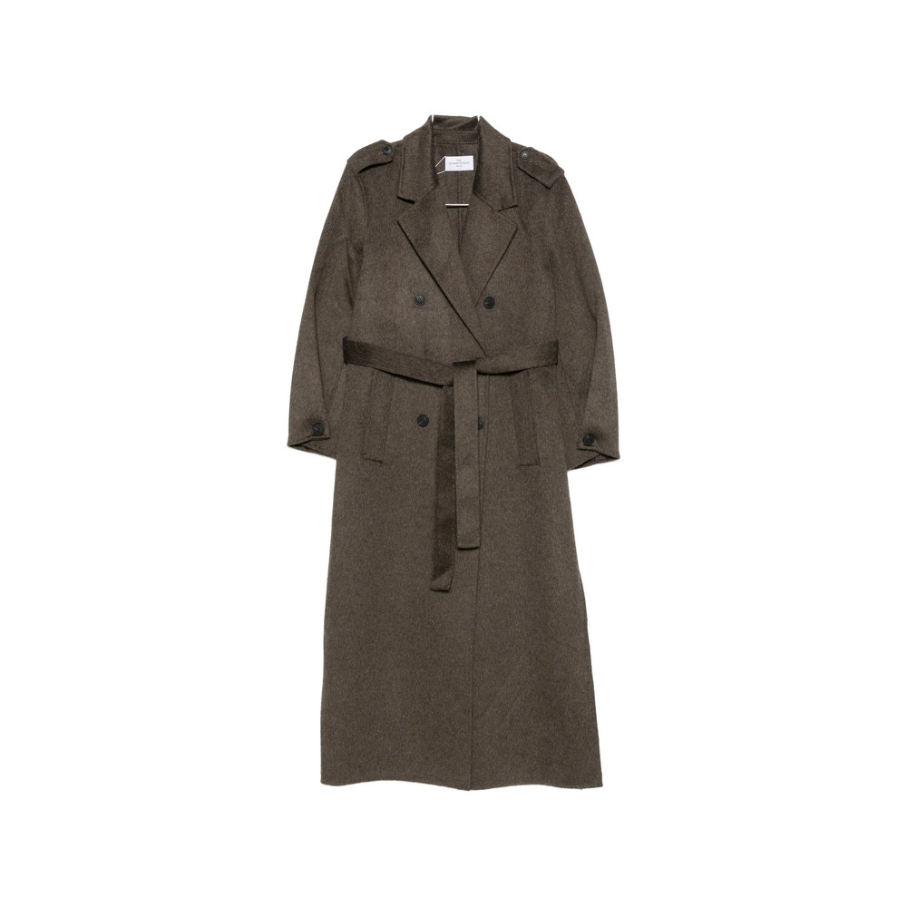 The Dynamis Studio Double-breasted Belted Coat