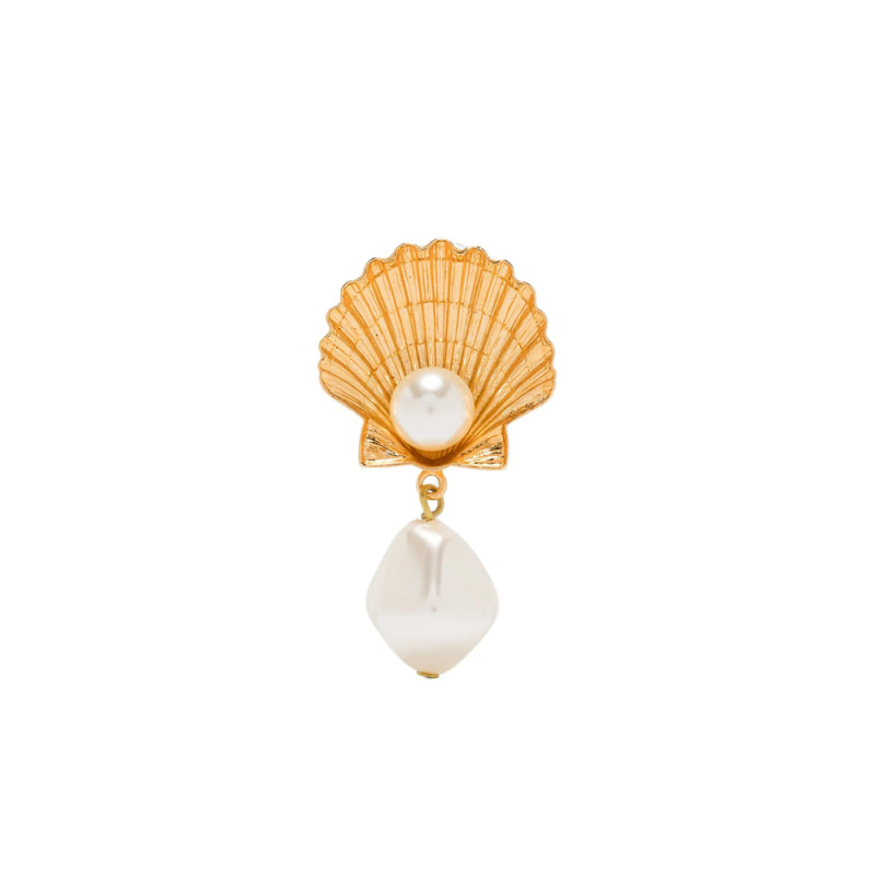 Jennifer Behr Shell-pearl Earrings