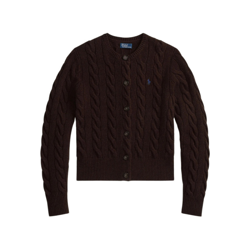 Ralph Lauren Cable-knit Button-up Cardigan
