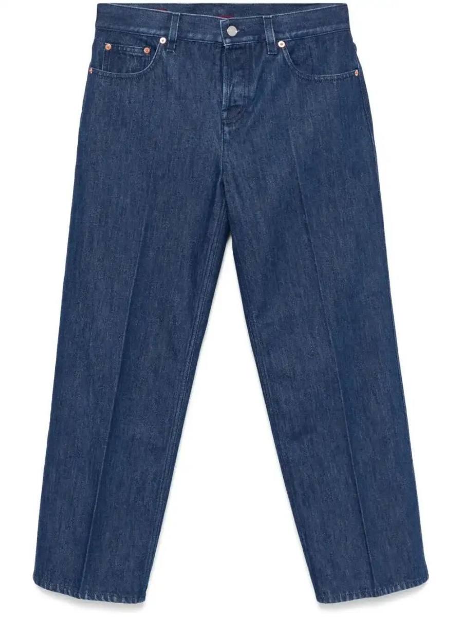 straight jeans