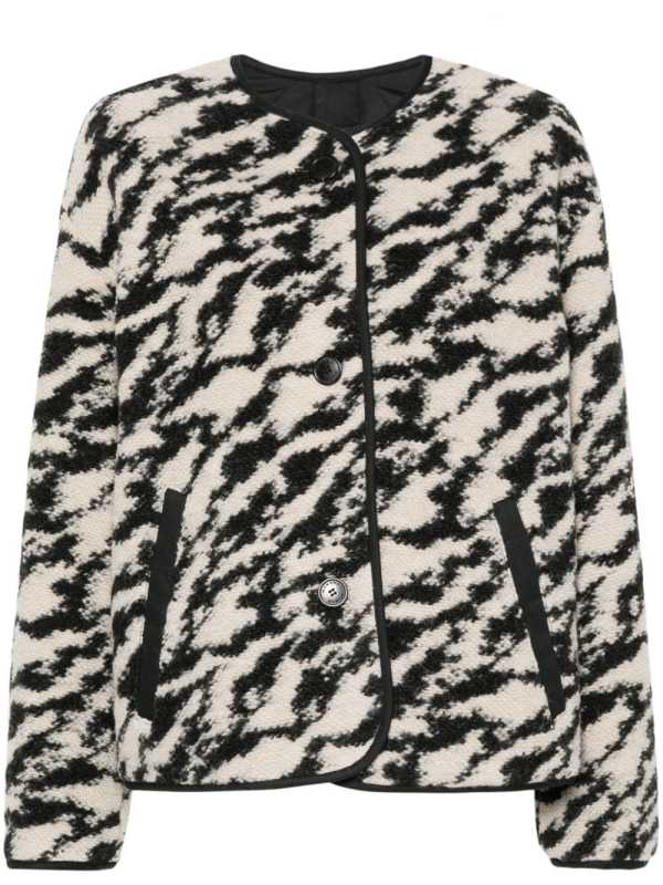 Himala zebra-print jacket