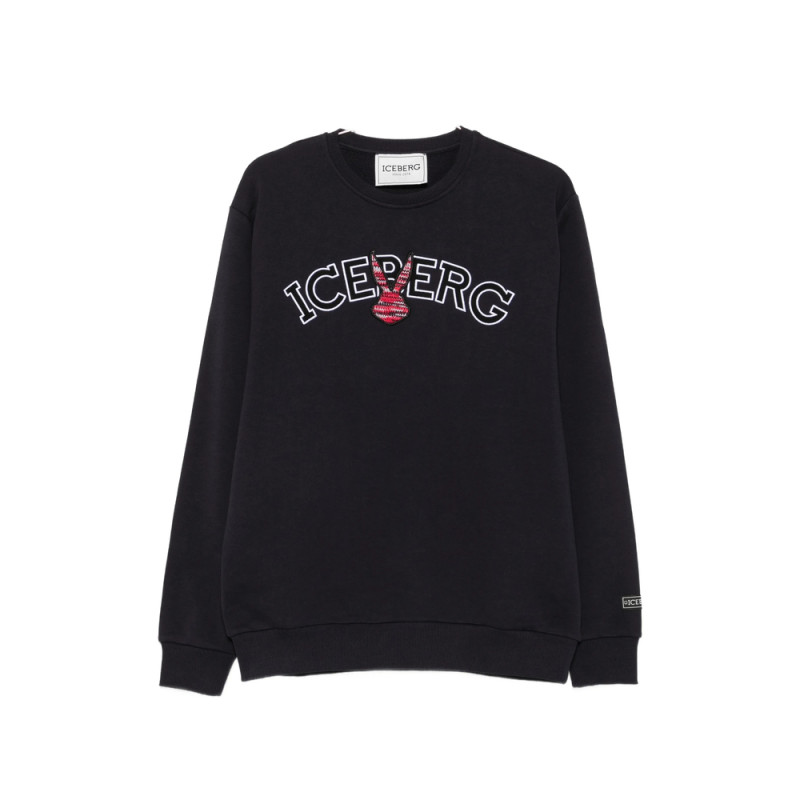 Iceberg Logo-embroidered Sweatshirt