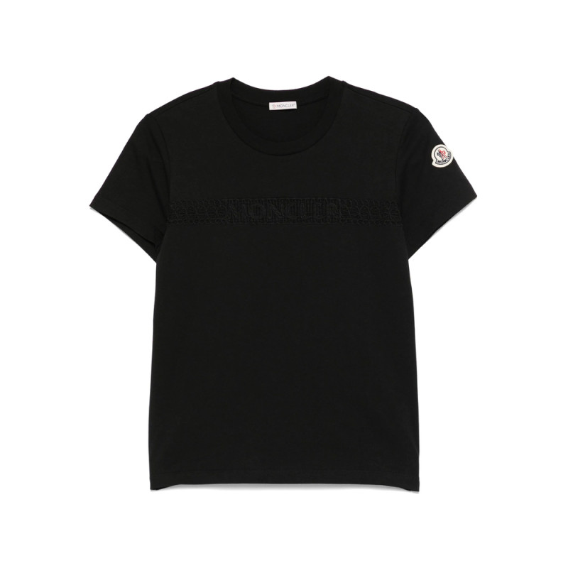 Moncler Logo-embroidered T-shirt