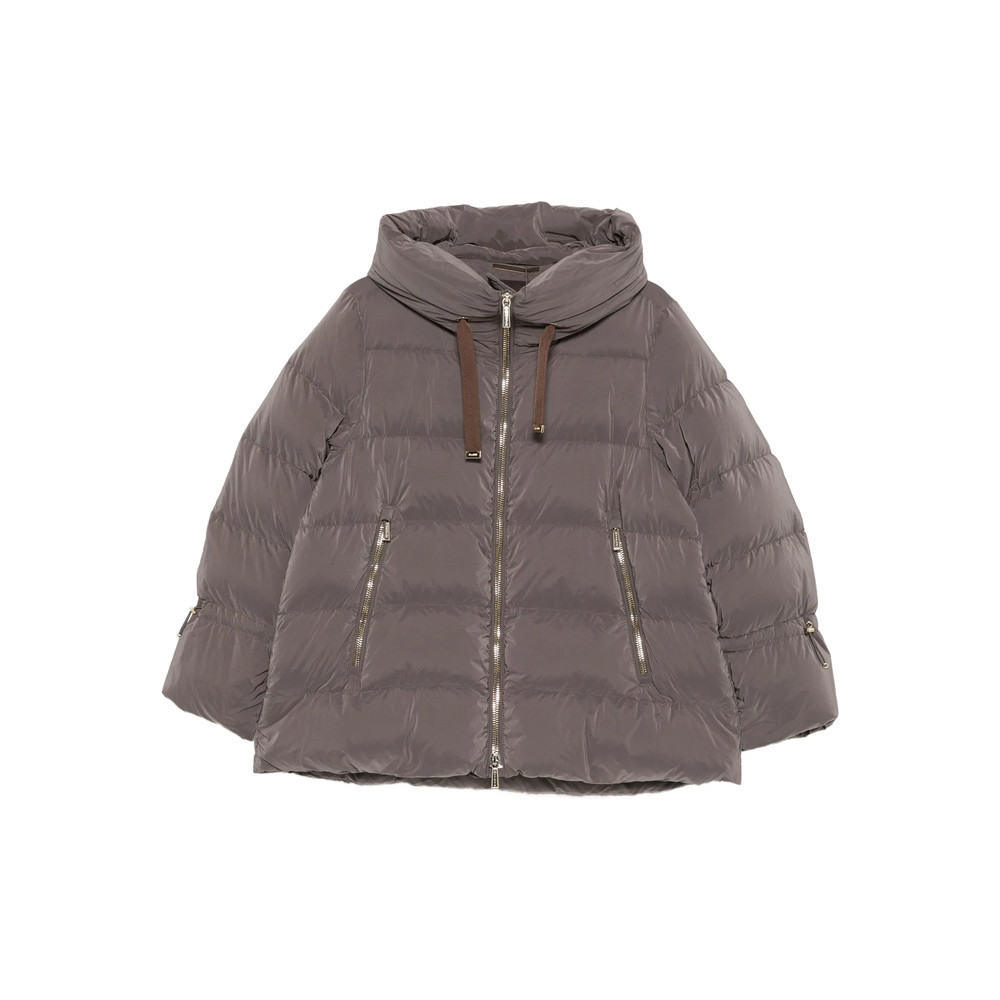 Moorer Quilted High-neck Jacket