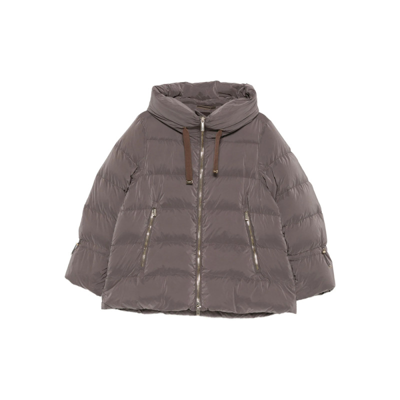 Moorer Quilted High-neck Jacket