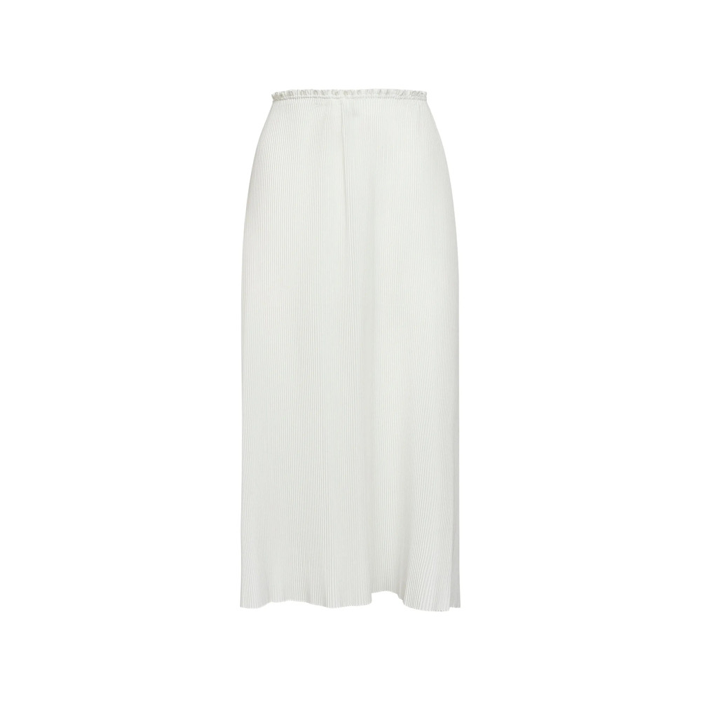 Co Ruffle Asymmetric Hem Skirt