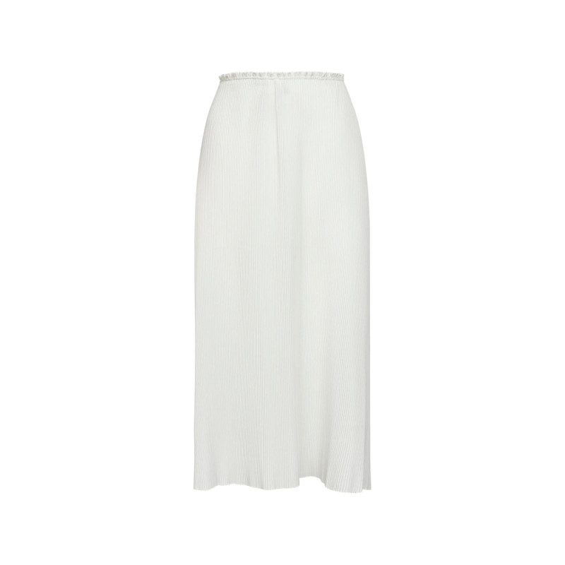 Co Ruffle Asymmetric Hem Skirt