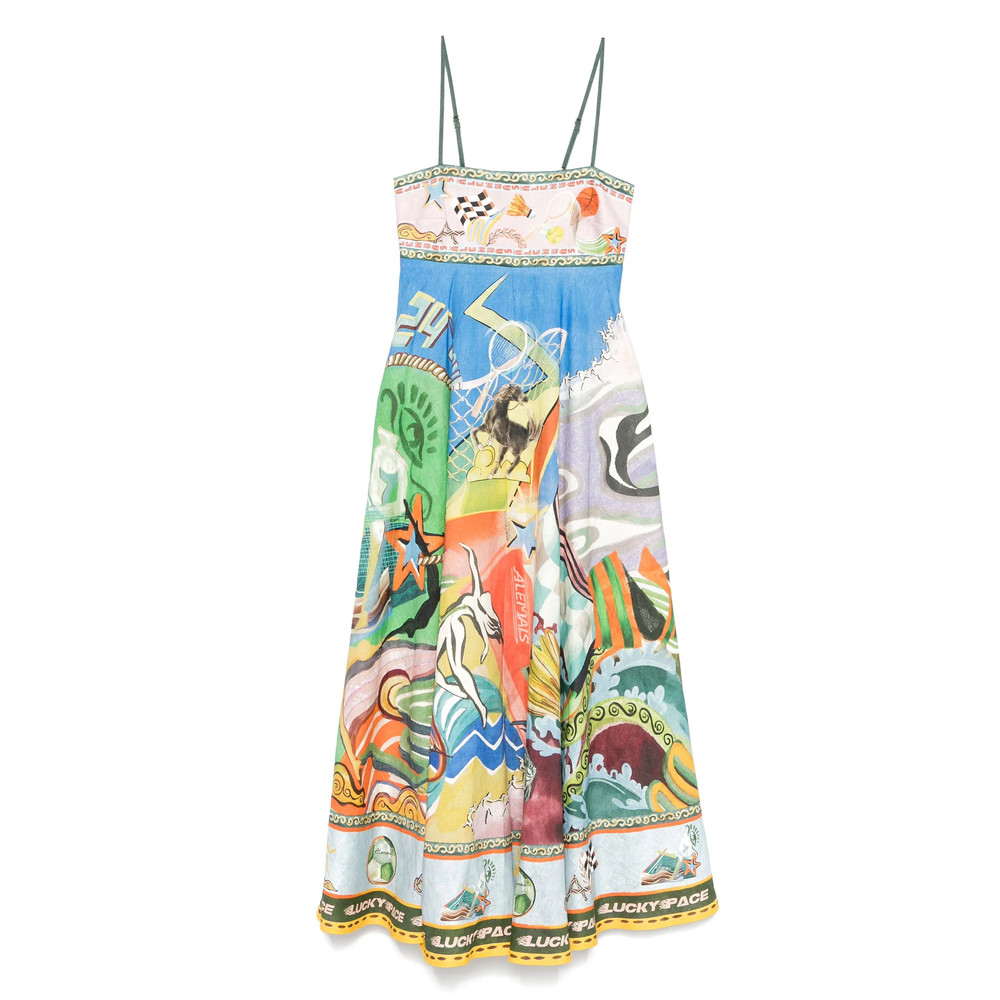 Alemais Lucky Pace Midi Dress