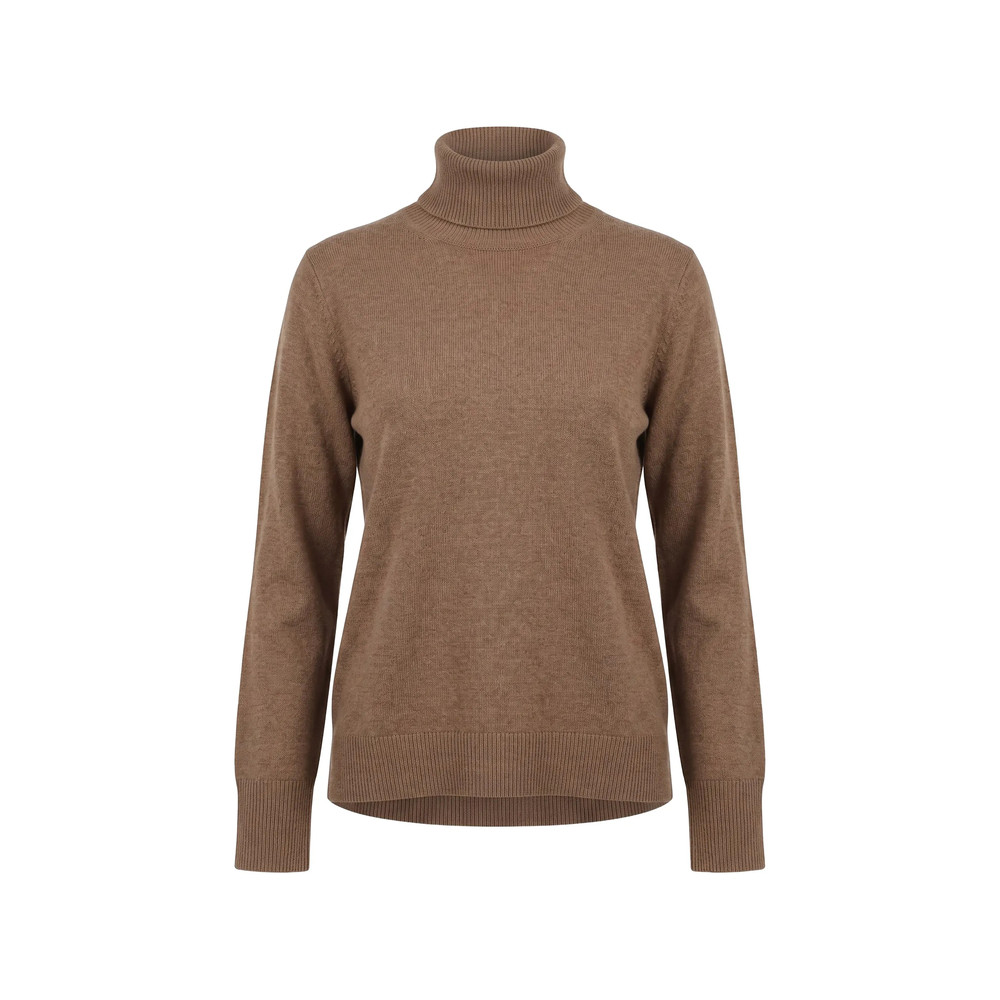 's Max Mara Logo-embroidered Roll-neck Sweater