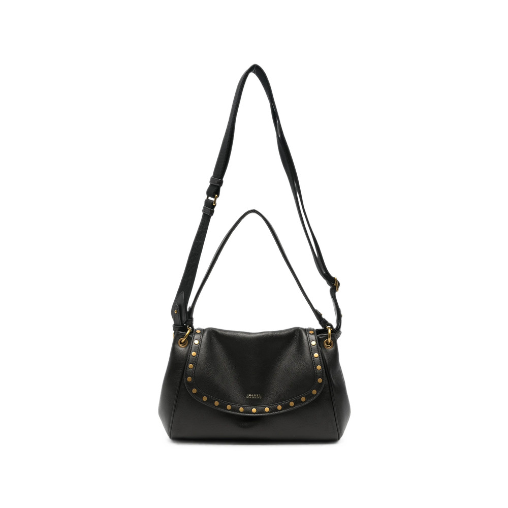 Isabel Marant Medium Chany Stud-embellished Leather Shoulder Bag