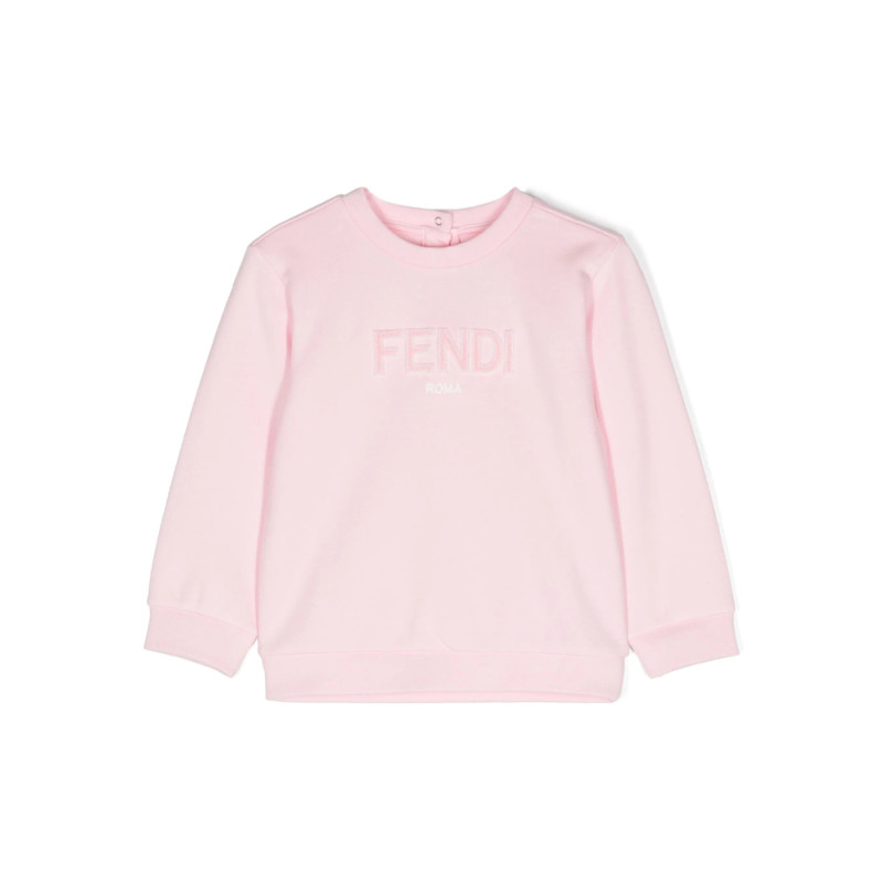 Fendi Chenille-logo Sweatshirt
