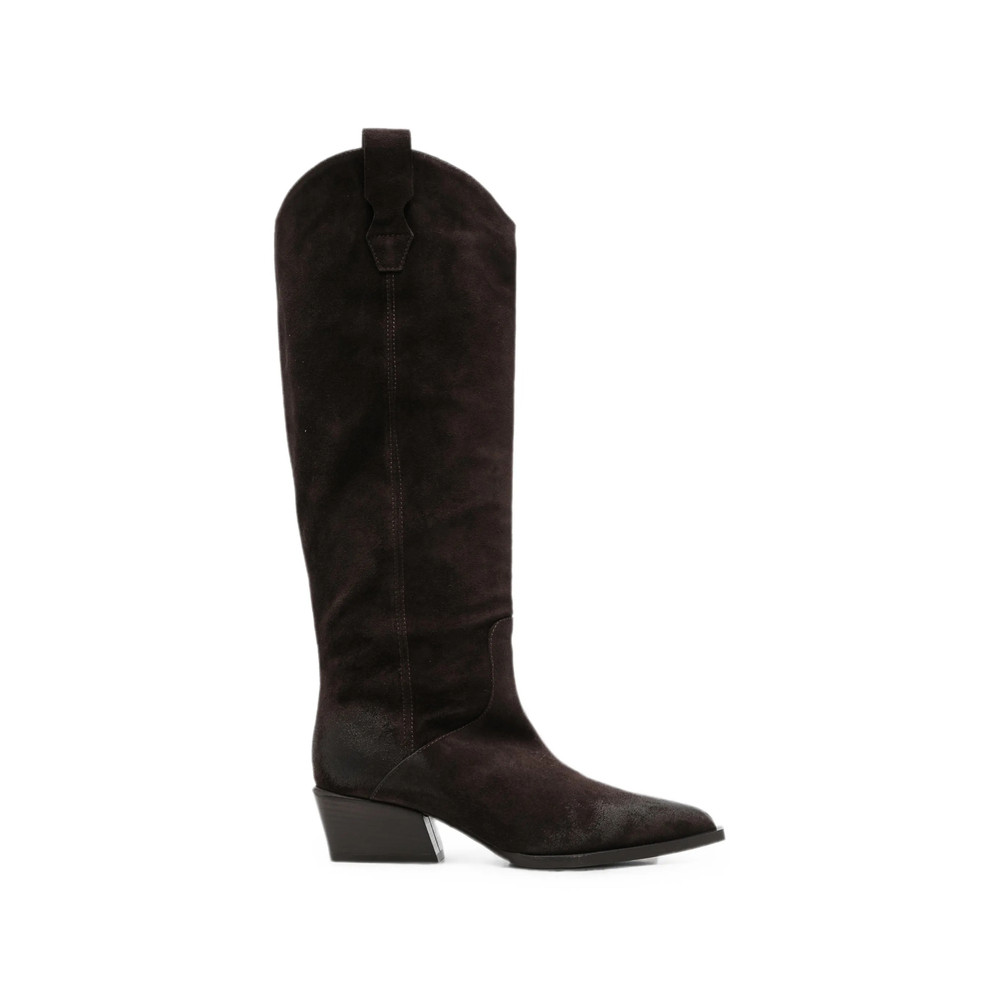 Poeve Pointed-toe Pull-on Boots
