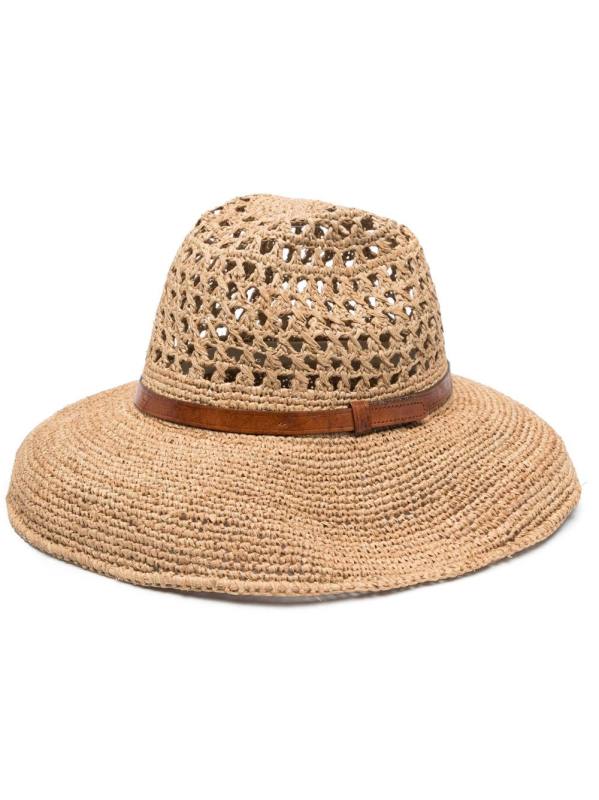 Safari woven straw hat
