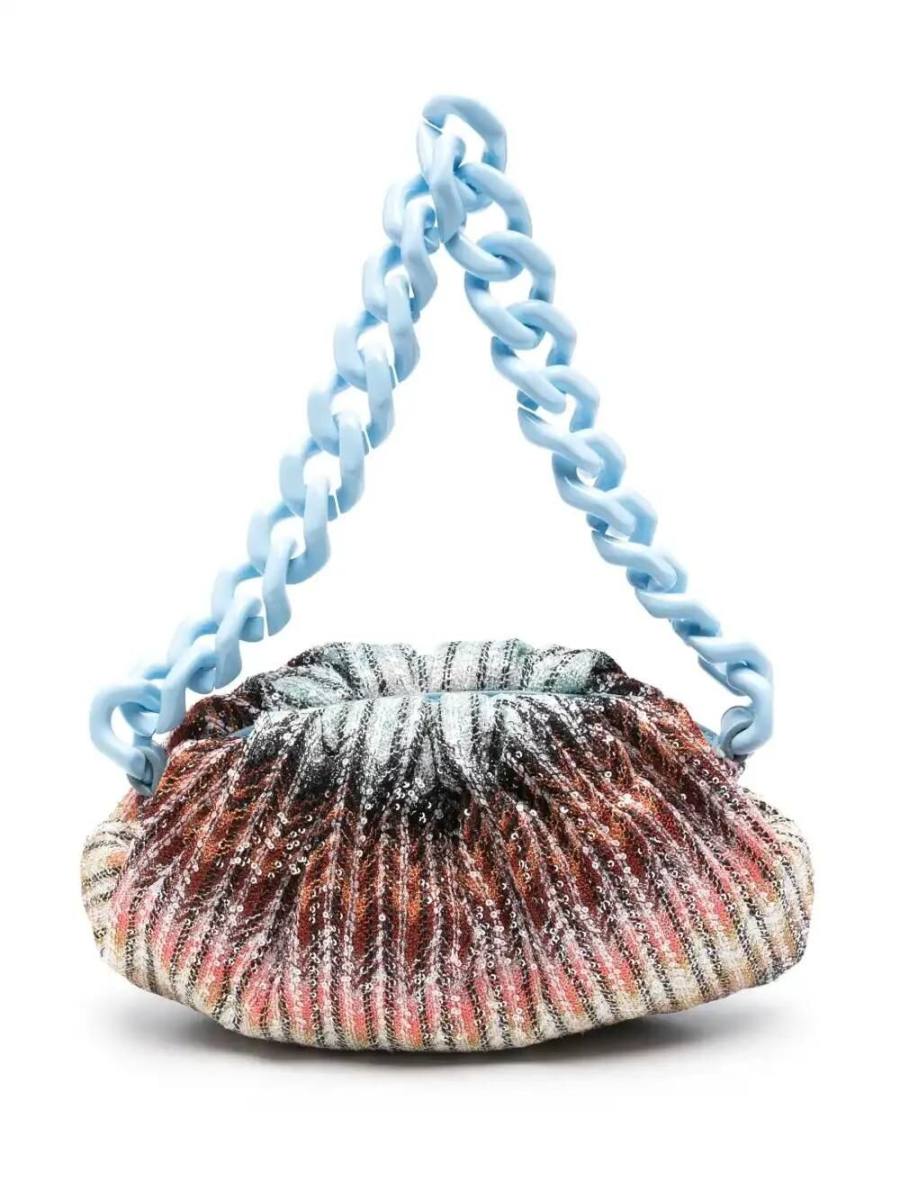 zigzag shoulder bag