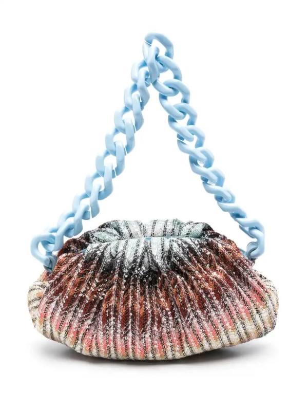 zigzag shoulder bag