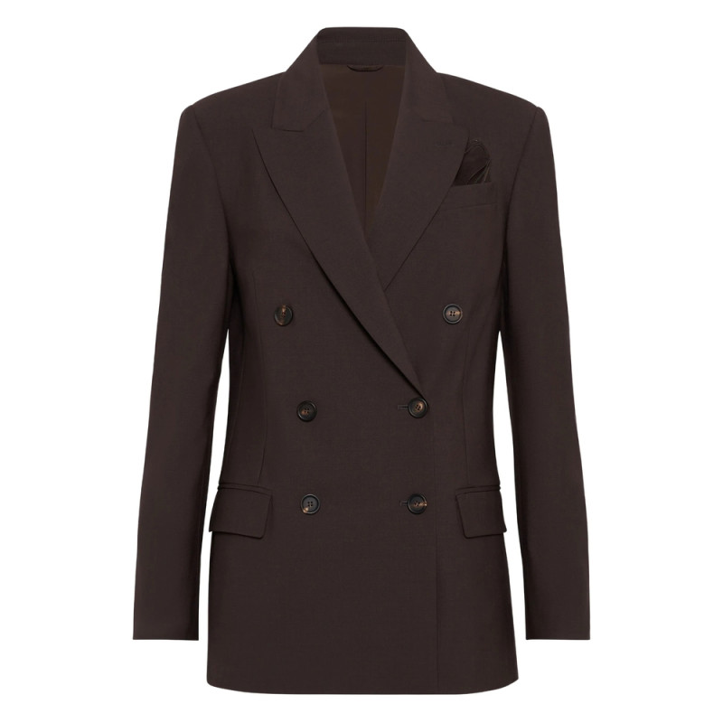 Brunello Cucinelli Double-breasted Tailored Blazer