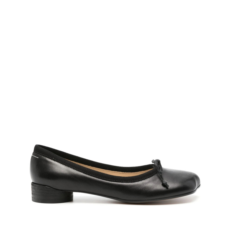 Mm6 Maison Margiela Anatomic Leather Ballerina Shoes