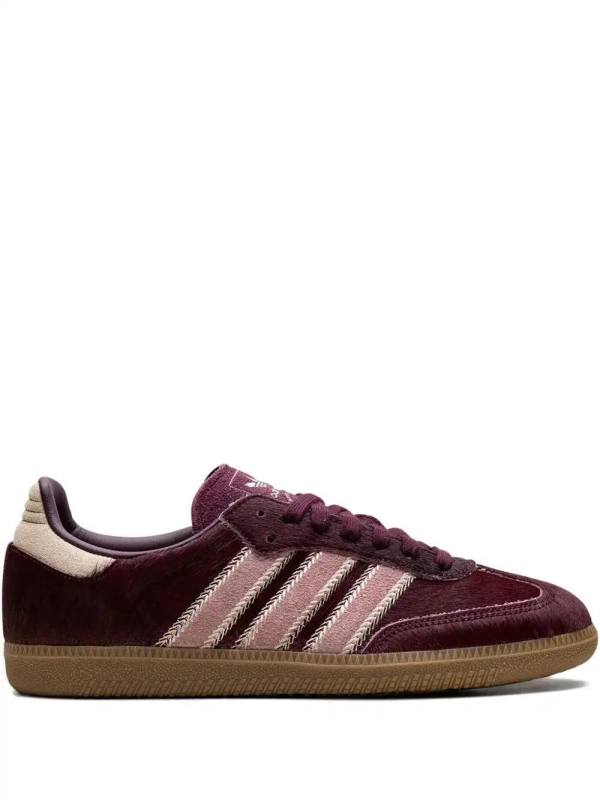 Samba OG "Maroon/Sand Strata/Pony" sneakers