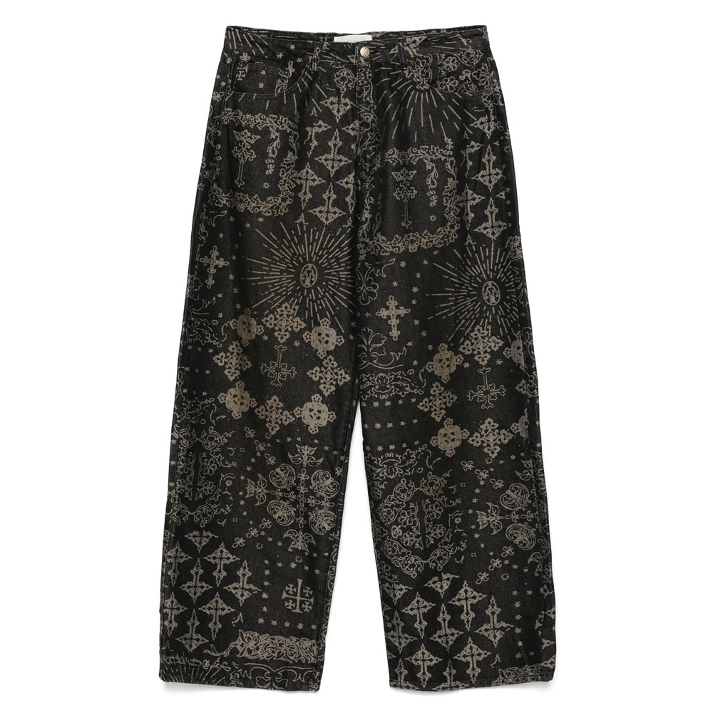 Untitled Artworks Jacquard Jeans