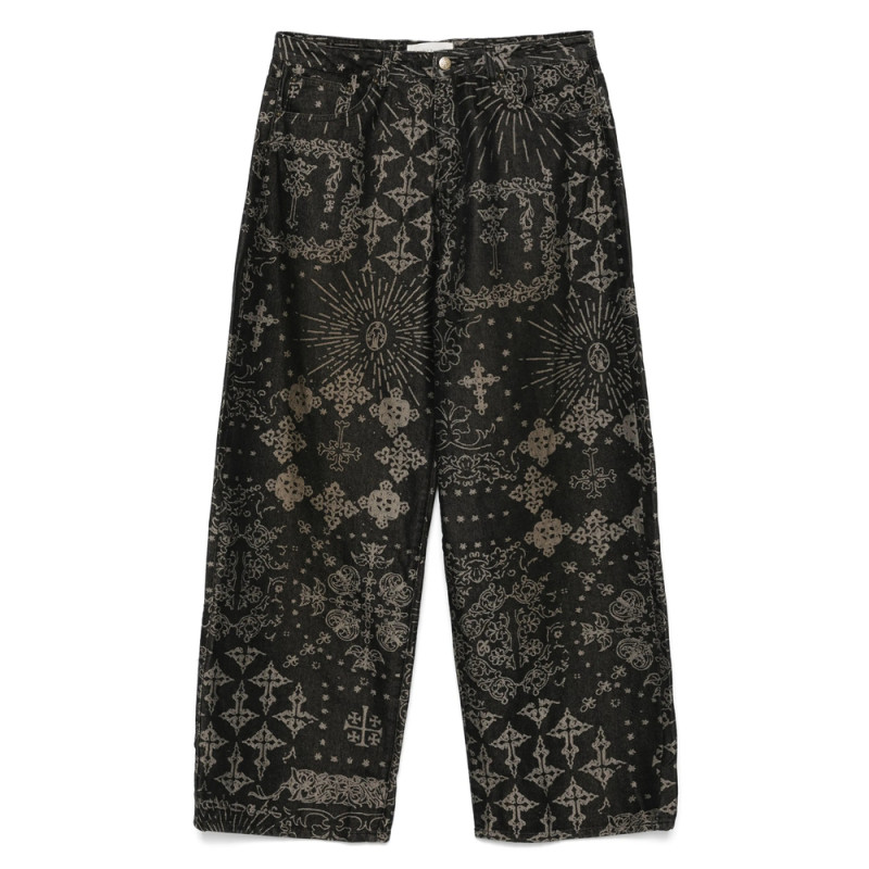 Untitled Artworks Jacquard Jeans