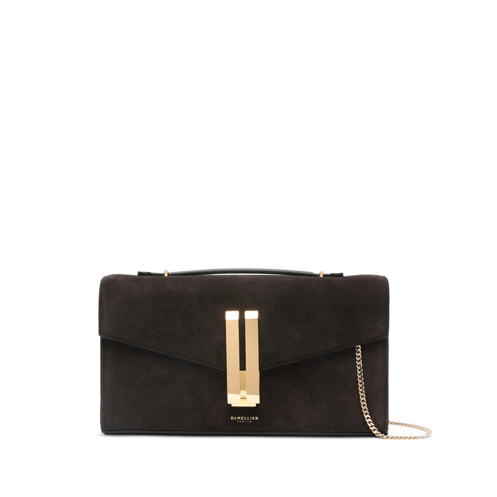 Demellier Vancouver Suede Clutch Bag