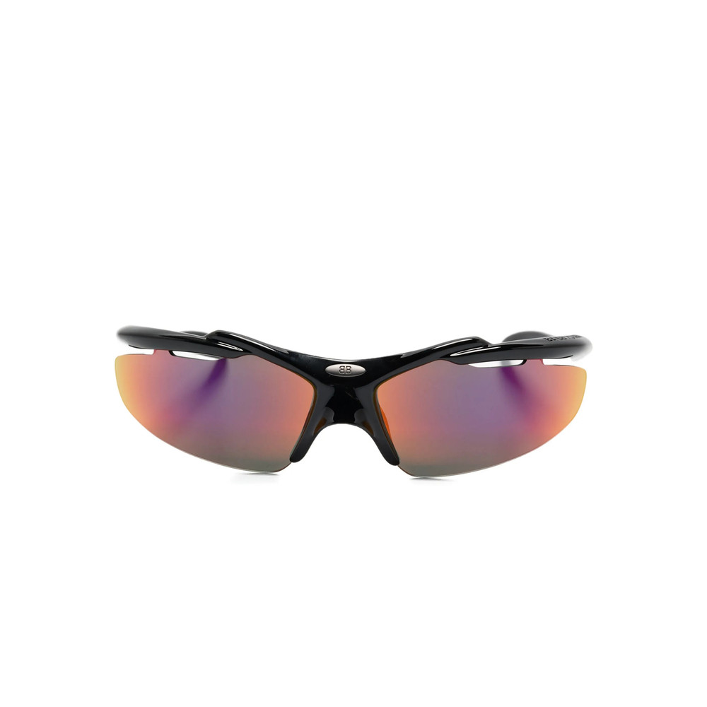 Balenciaga Turbo D-frame Iridescent Sunglasses