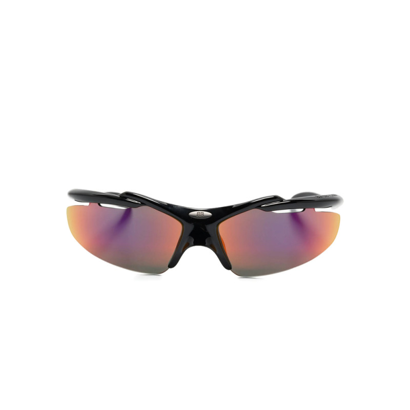 Balenciaga Turbo D-frame Iridescent Sunglasses