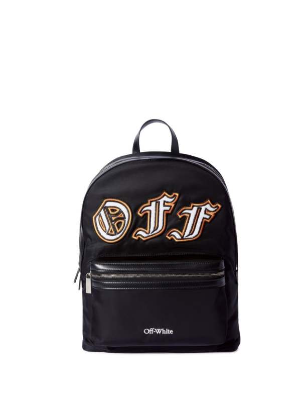 logo-appliqué backpack