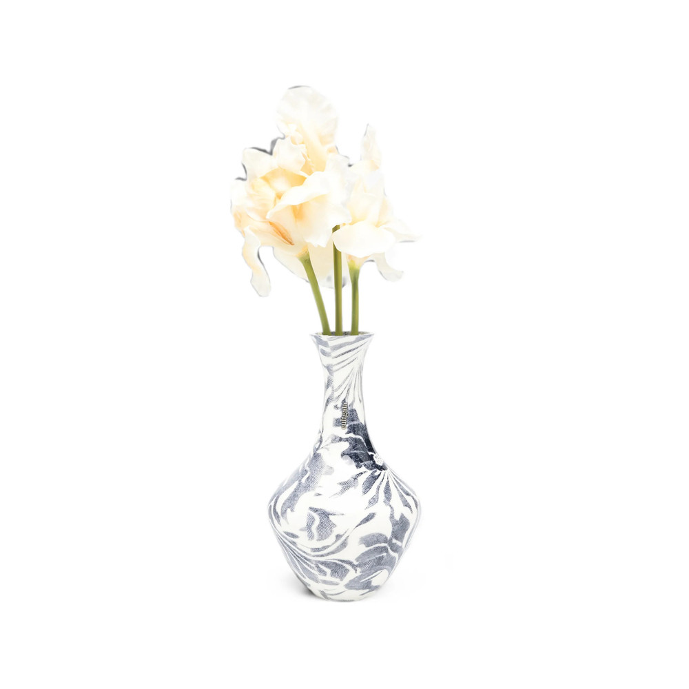Cult Gaia Junos Floral-print Clutch Bag