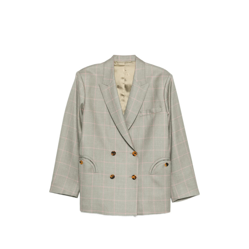 Blazé Milano Check Double-breasted Jacket