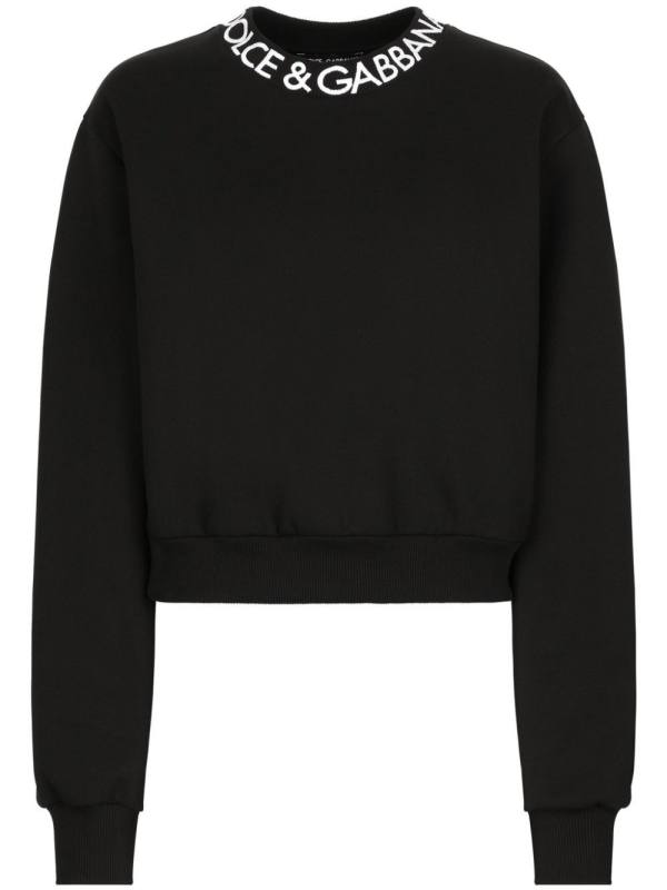 logo-print cotton-blend sweatshirt