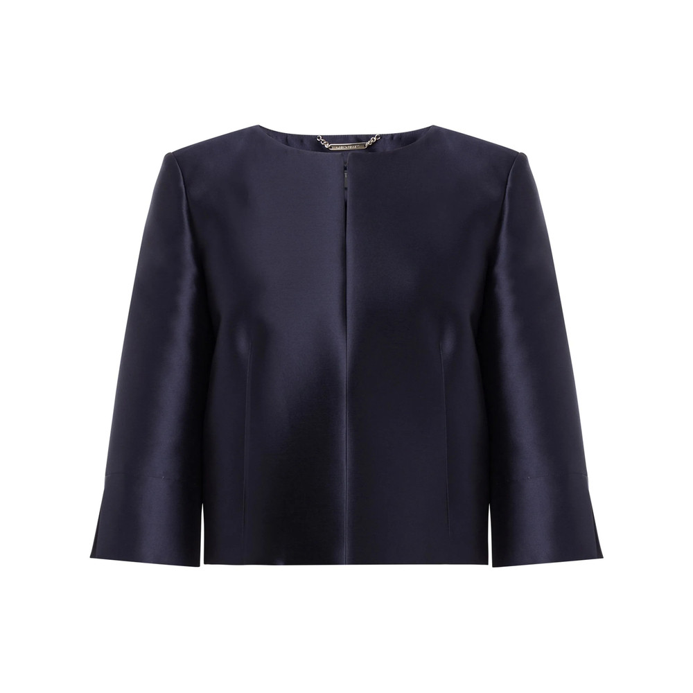 Alberta Ferretti Satin Jacket