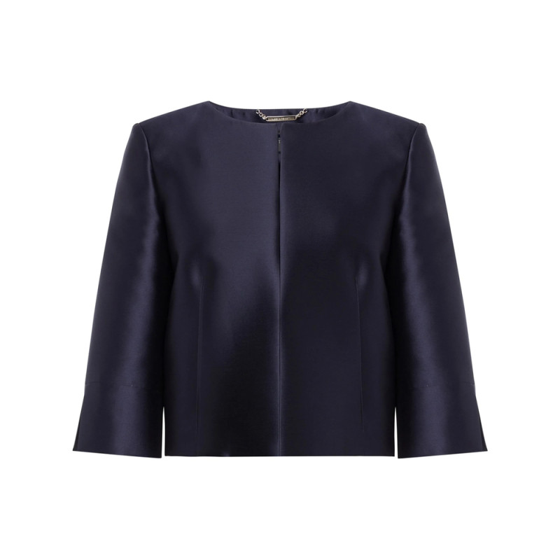 Alberta Ferretti Satin Jacket