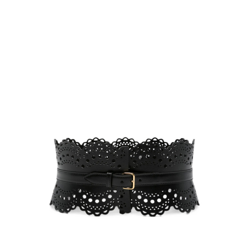 Alaïa Vienne Laser-cut Belt