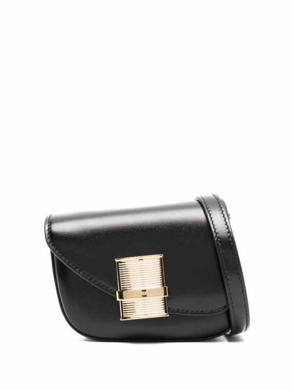logo-plaque mini bag