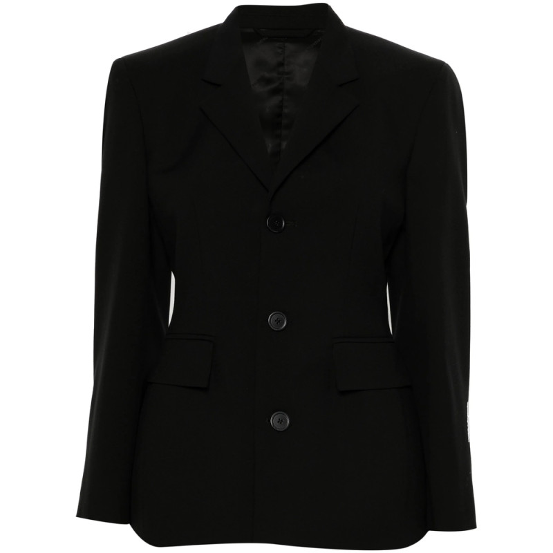 Balenciaga Single-breasted Wool Blazer