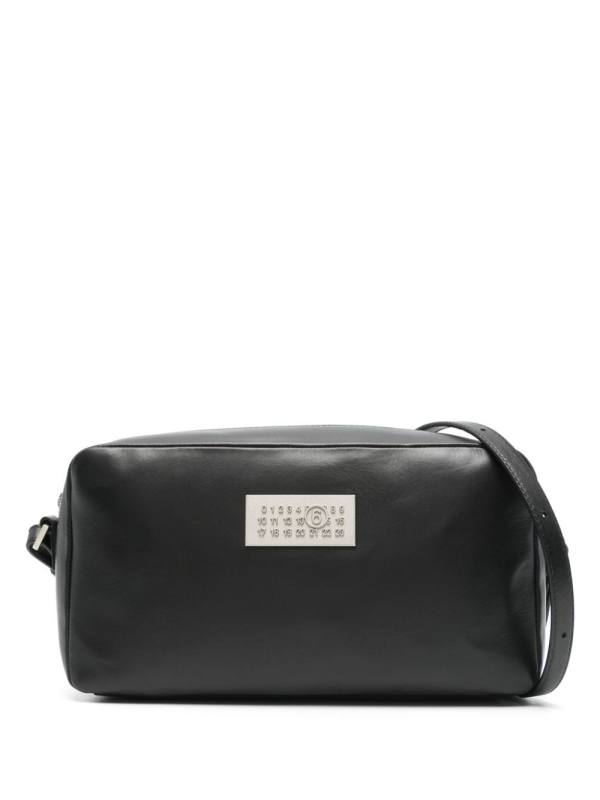 numbers-plaque cross body bag
