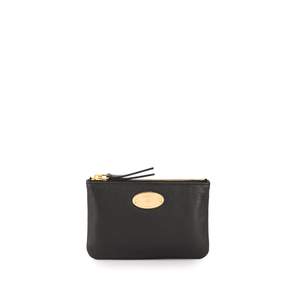 Mulberry Logo Plaque Coin Pouch