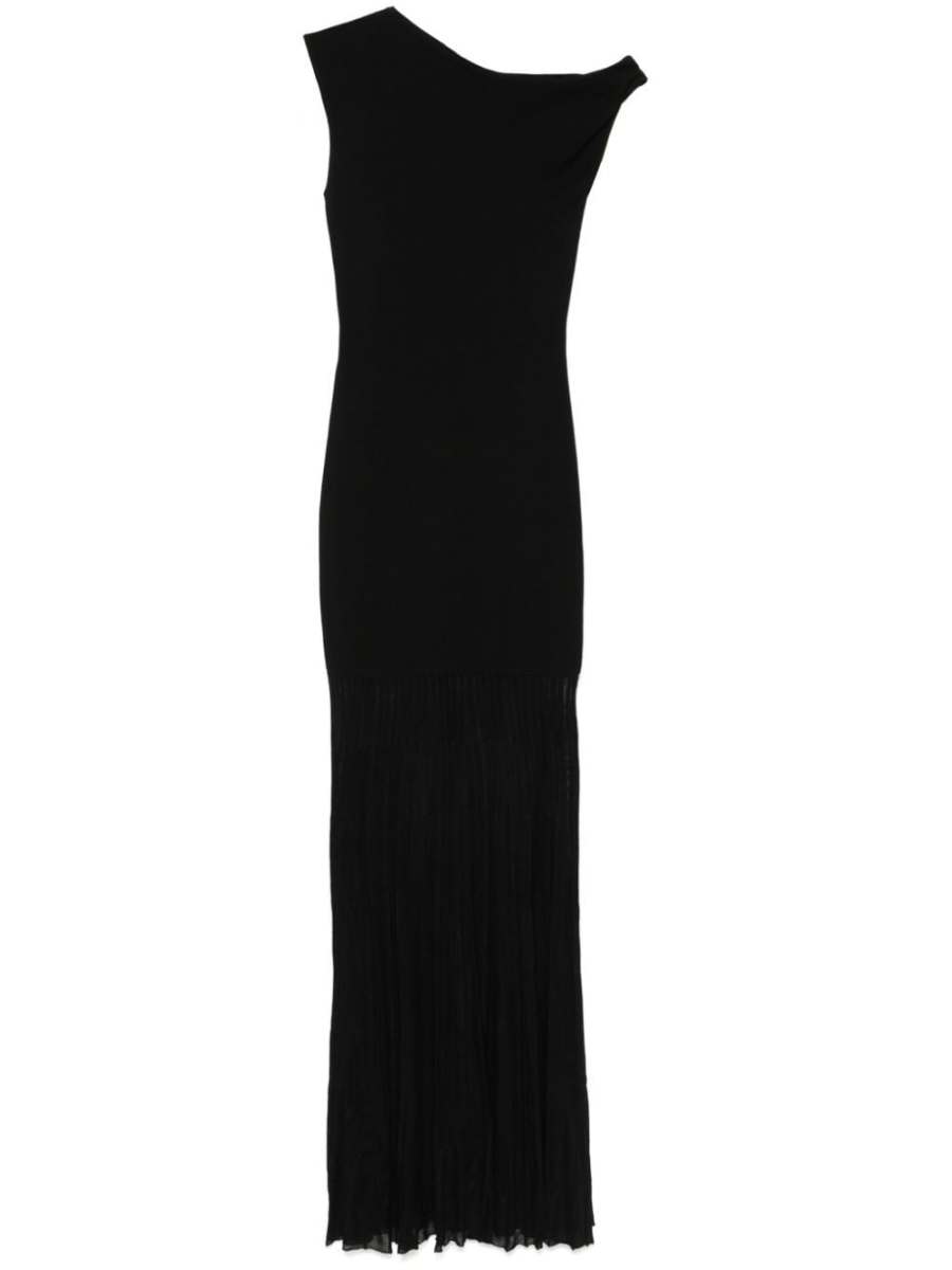 Indigo Twist maxi dress