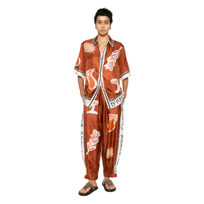 Alemais Soleil D´Amour Print Trousers