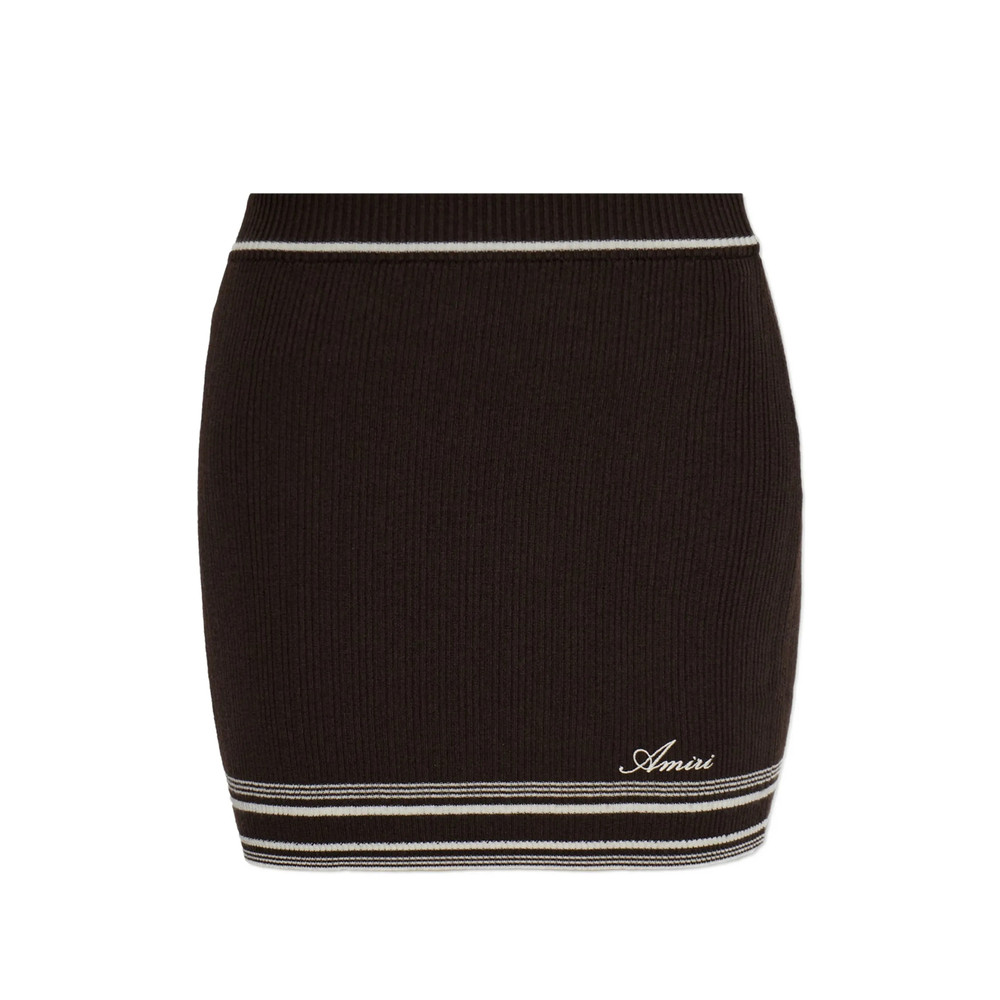 Amiri Wool Skirt