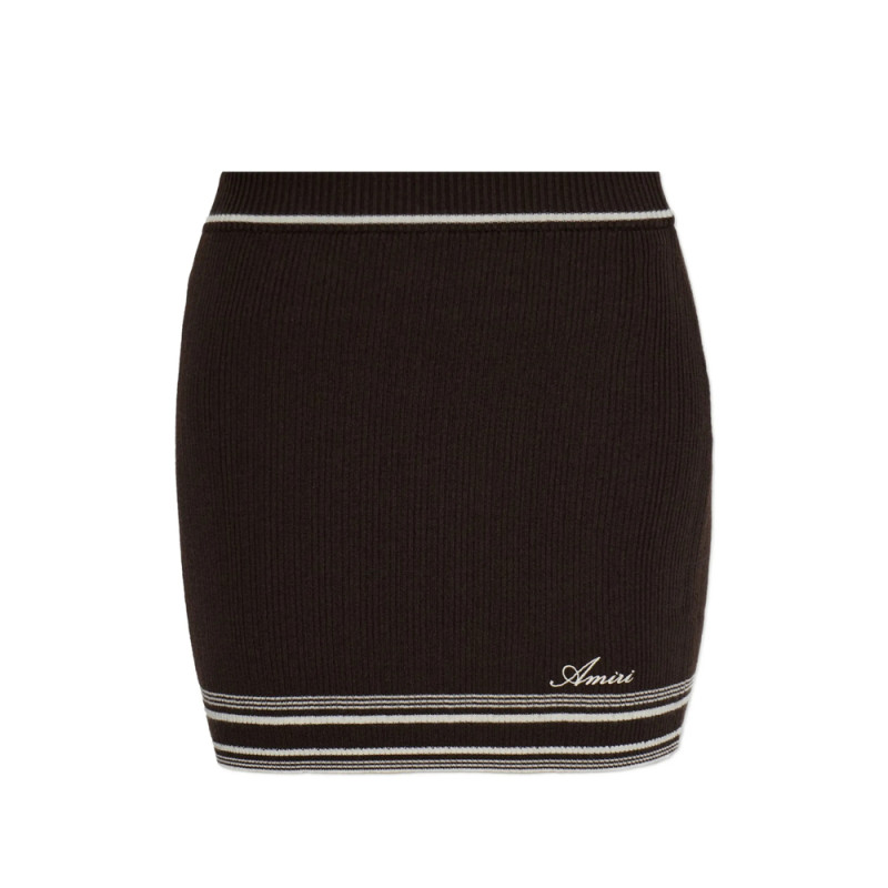 Amiri Wool Skirt