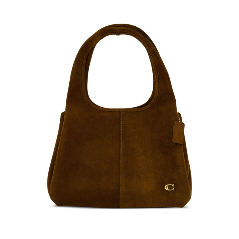 Coach Lana Top-handle Suede Shoulder Bag