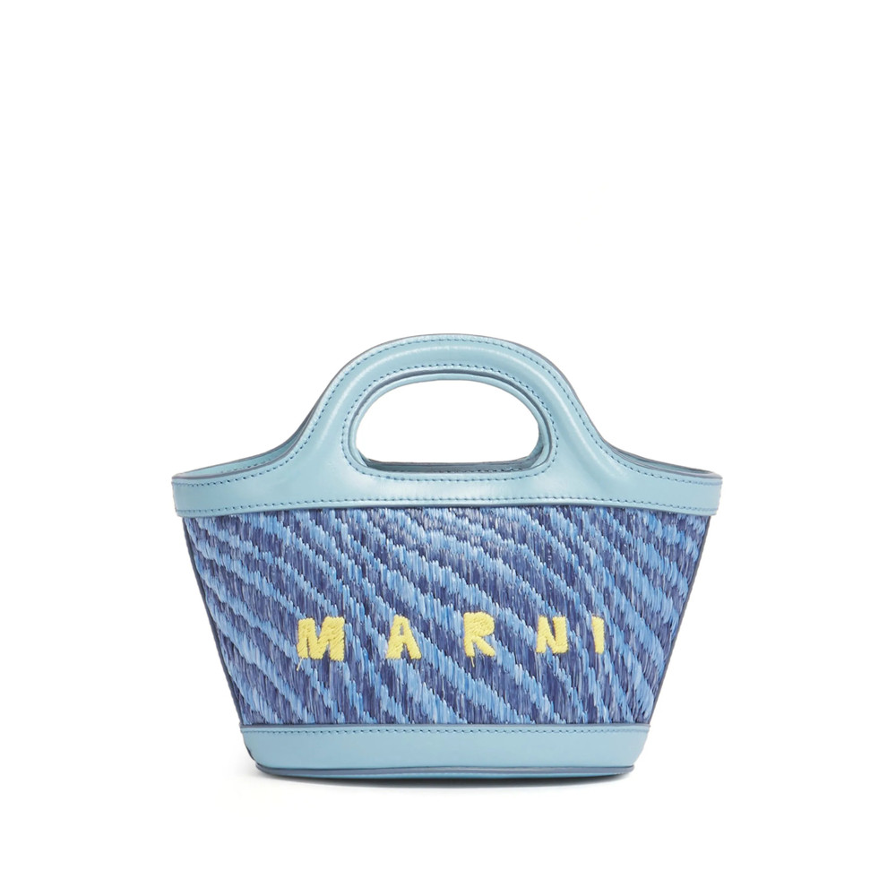 Marni Logo-embroidered Tote Bag