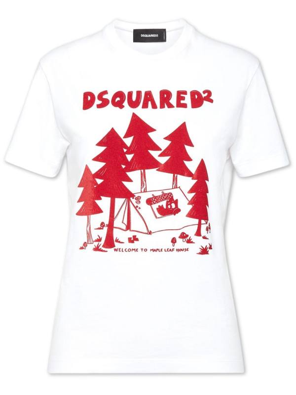 logo-print t-shirt